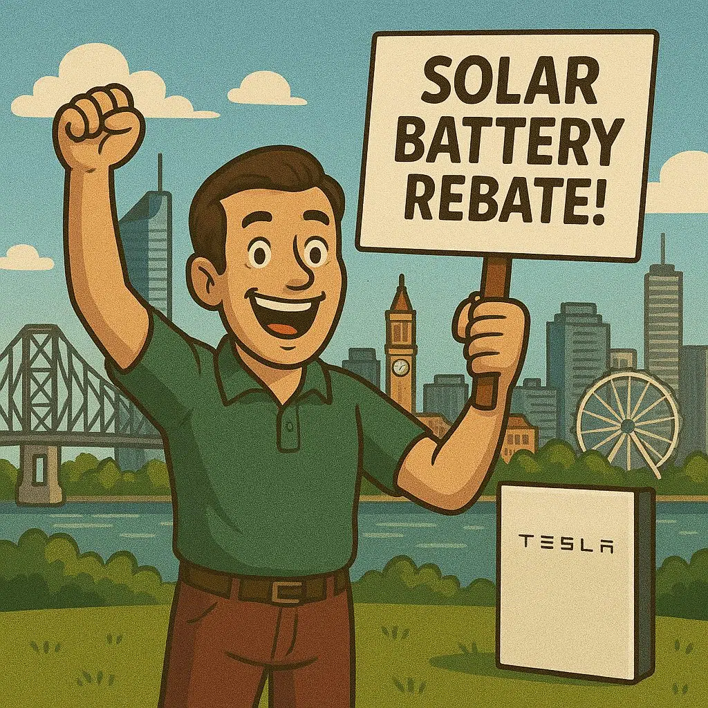 new federal battery rebate 2025 for brisbane